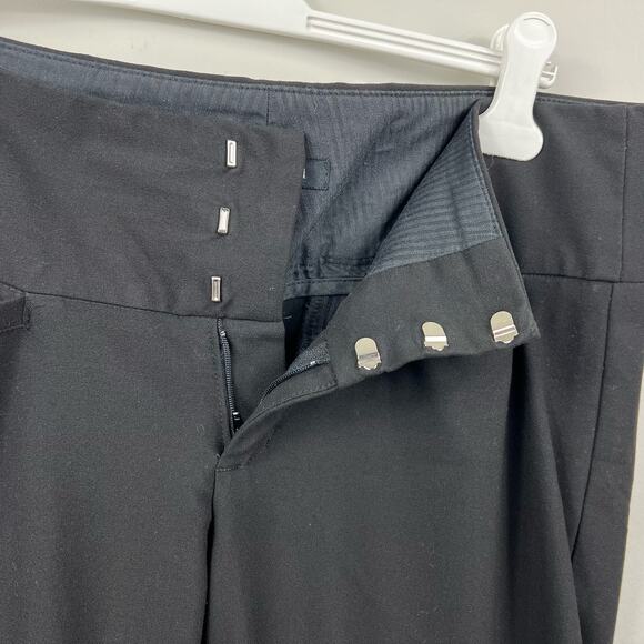 bb squared y2K Bell-Bottom Flared Low Rise Black Pants - Picture 4 of 11